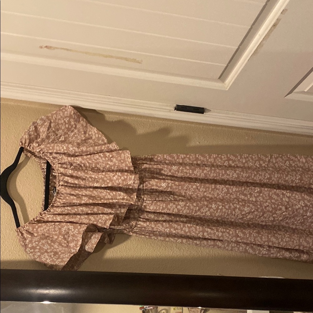 Floral Baby Pink Dress